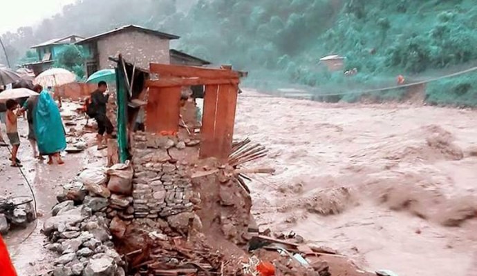 वर्षाका कारण देशभर ५ सय ५ घर पूर्ण रुपमा क्षति, ३९ जनाको मृत्यु