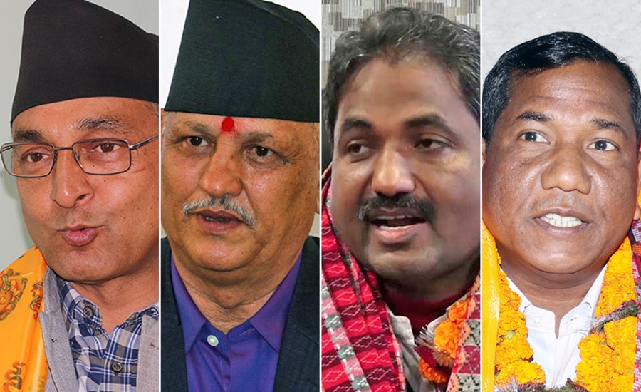 पुर्व माओवादी नेताहरु निर्वाचन आयोग जाँदै