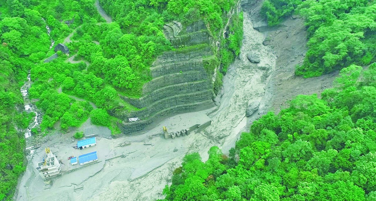 बाढीका कारण मेलम्ची आयोजनाको झण्डै दुई अर्बको क्षति
