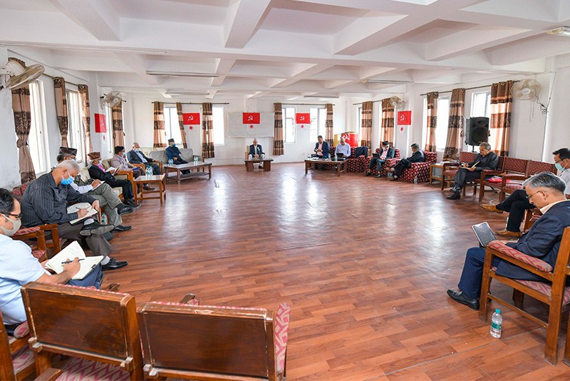 एमालेद्वारा ९ विभाग गठन, स्कुल विभाग प्रमुखमा ओली