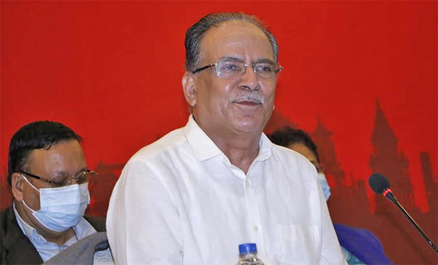 प्रचण्ड भन्छन्, माधव नेपालको पार्टीले मान्यता पाए मन्त्रिपरिषद विस्तार हुन्छ 