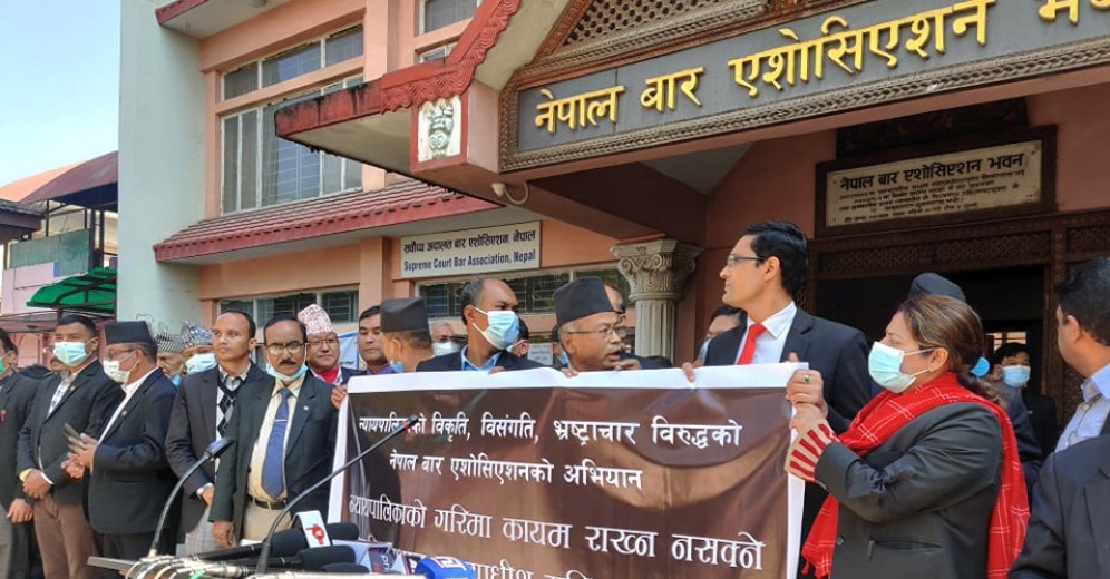 बार अध्यक्ष श्रेष्ठले लगाए प्रधानन्यायाधिशलाई यस्तो आरोप