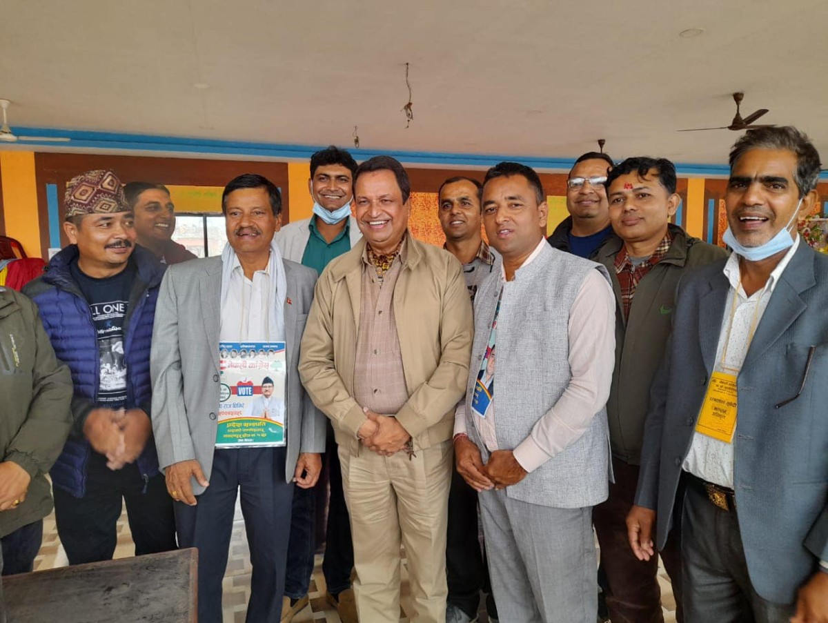 विनोद चौधरी बने काँग्रेसको महाधिवेशन प्रतिनिधि
