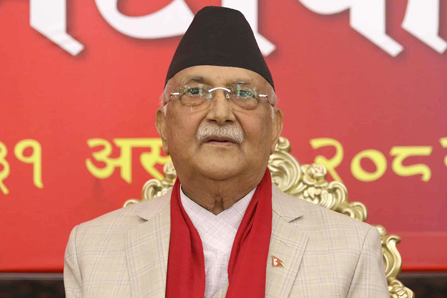 एमाले अध्यक्ष ओली आज दिनभर कमल गाउँपालिकामा