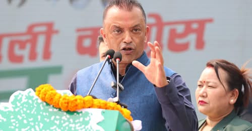 मध्यपूर्वमा रहेका नेपालीलाई सुरक्षित स्थानमै  रहन  कांग्रेस सभापति थापाको आग्रह