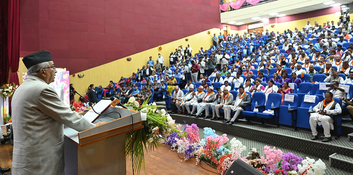 स्थानीय सरकारको महत्व र गरिमा व्यापक–राष्ट्रपति पौडेल