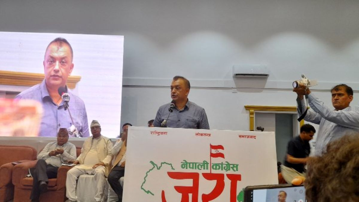 कांग्रेसको २८ बुँदे लुम्बिनी संकल्प जारी, अनावश्यक संरचना खारेजीदेखि खर्च कटौतीसम्म