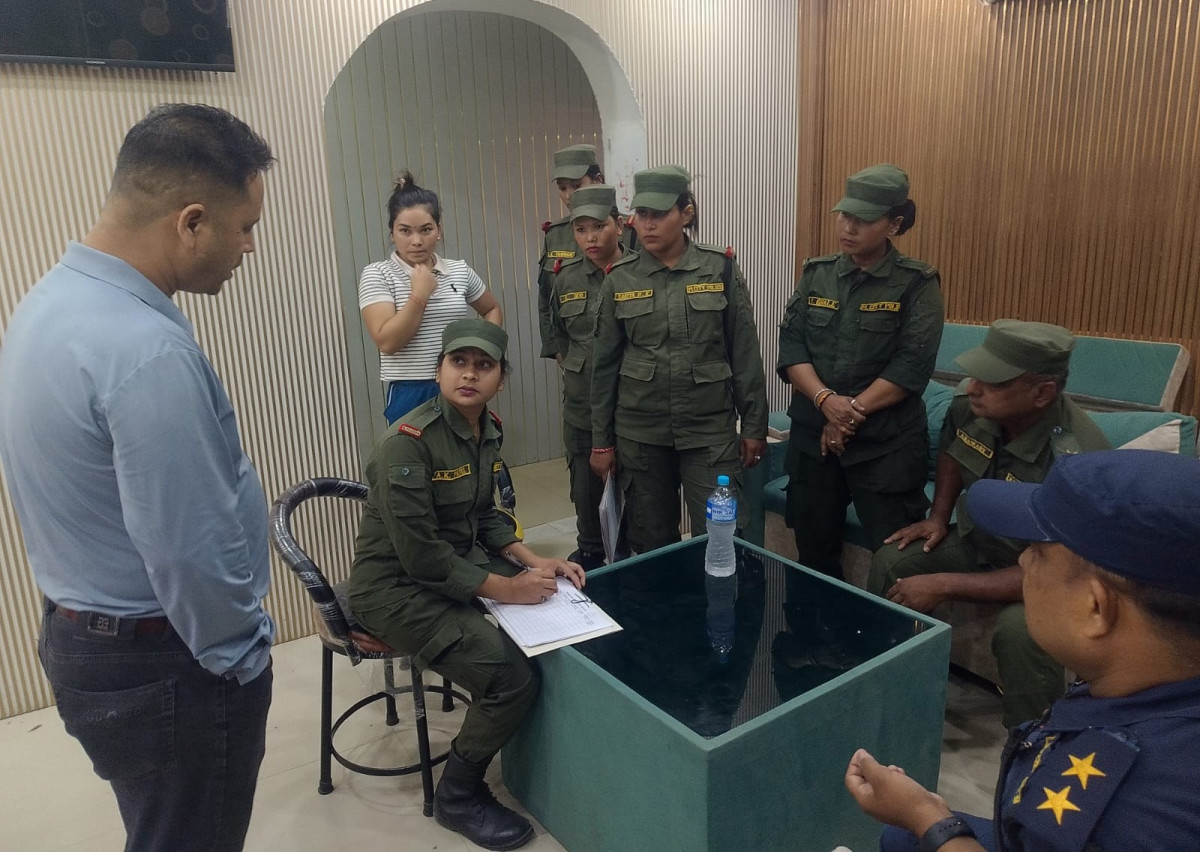 बालश्रम रोकथामका लागि ठमेलका स्पा र मसाज सेन्टरमा महानगरको अनुगमन