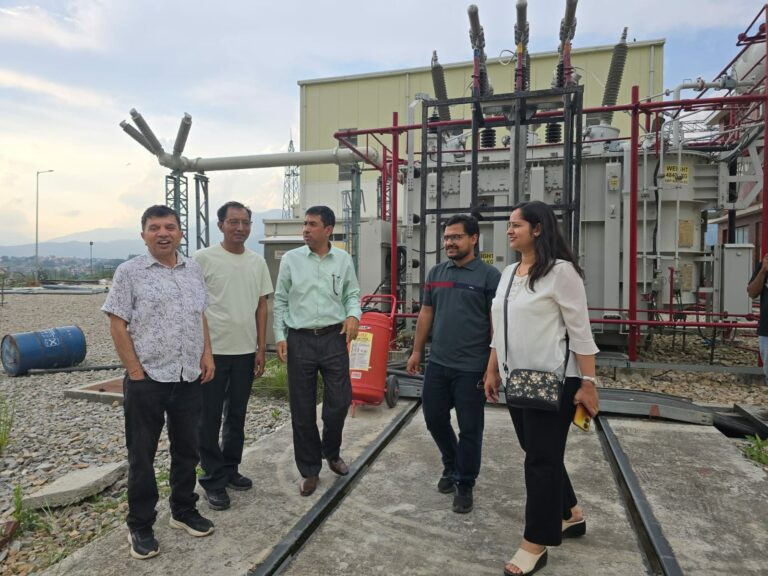 लप्सीफेदी सबस्टेशन ३ महिनाभित्र सम्पन्न गर्न निर्माण व्यवसायीलाई  निर्देशन